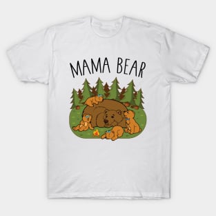 Mama Bear & Cubs T-Shirt